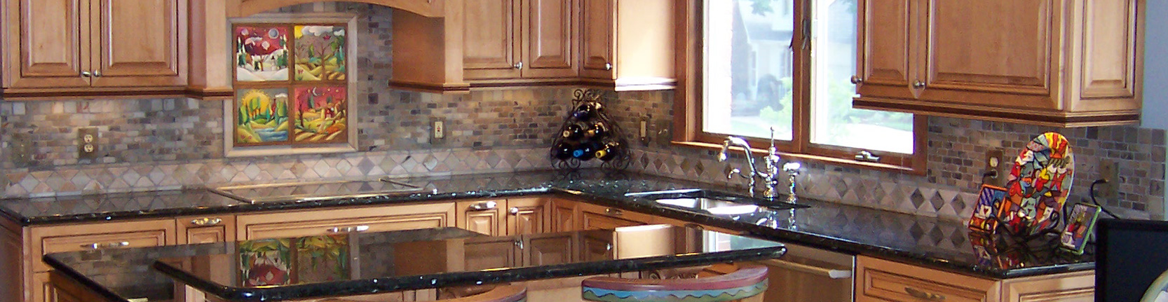 Kitchens with Granite Countertop  and Remodeling Contractors in VA